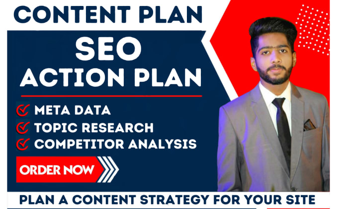 Gig Preview - Create content strategy, plan, and action plan for your blog