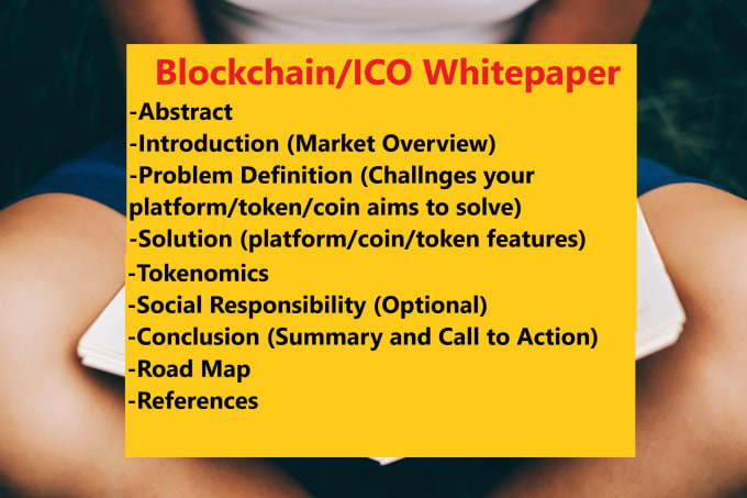 Gig Preview - Write easy to read blockchain, crypto, ico, nft whitepaper