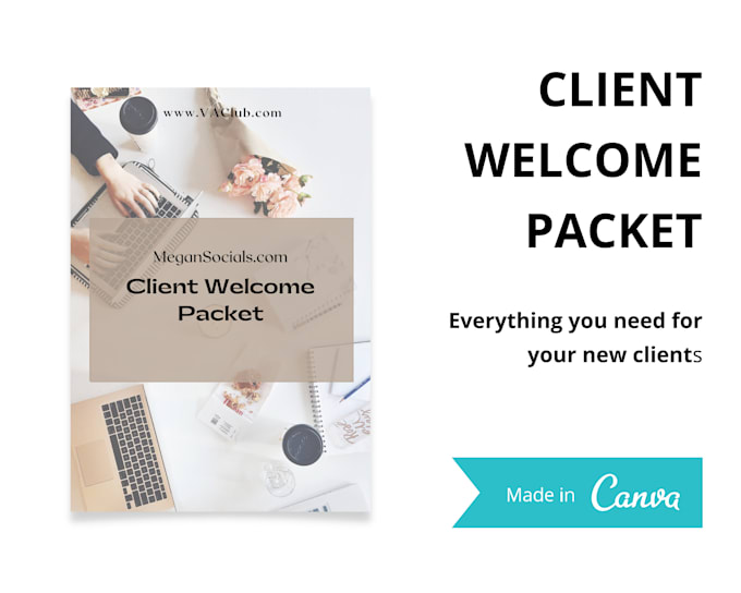 Gig Preview - Design your client welcome packet