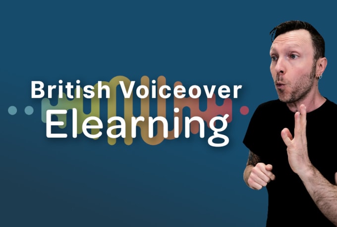 Gig Preview - Record a british english voiceover for elearning