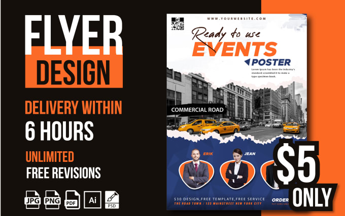 Gig Preview - Design creative party, event, church, business, book release flyer design