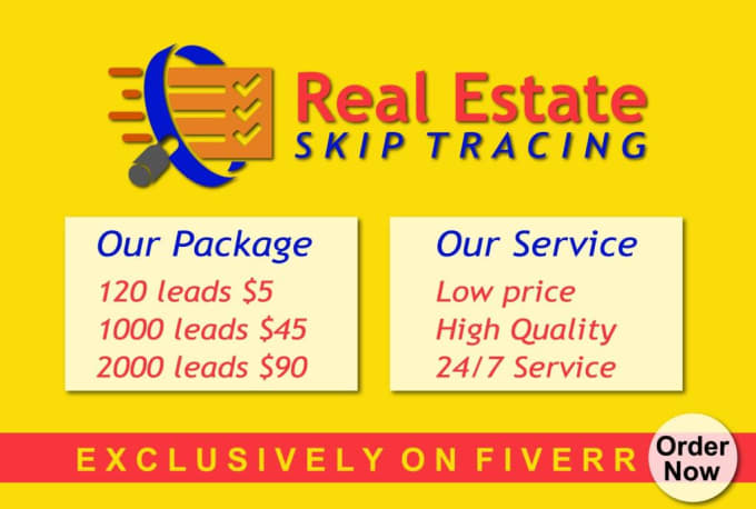 Bestseller - do real estate skip tracing business