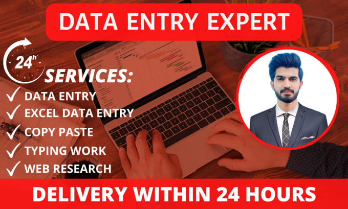 Gig Preview - Do the fastest and most accurate data entry in low price