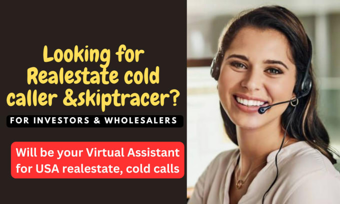 Gig Preview - Do your USA real estate wholesale  cold calling