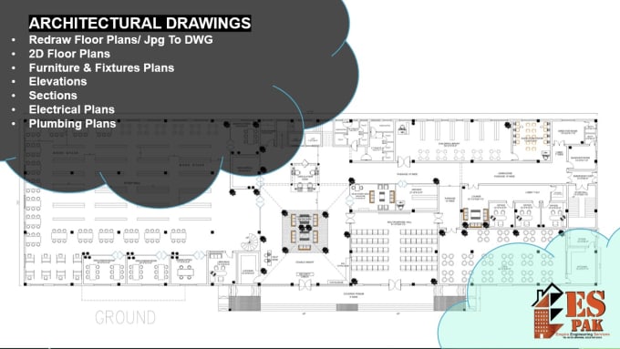 Gig Preview - Convert image, blueprints, permit drawing or pdf to autocad, cad, dwg