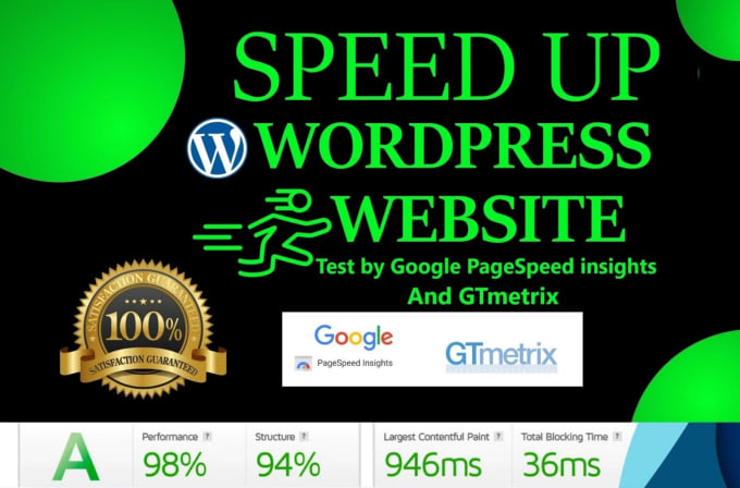 Gig Preview - Do wordpress speed optimization within 24 hours