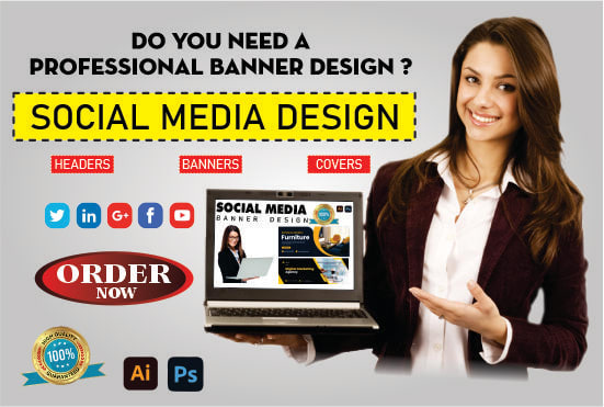 Gig Preview - Create social media ads and banners