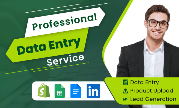 Gig Preview - Do data entry, virtual assistant and copy paste