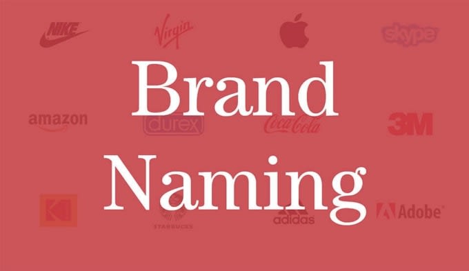 Gig Preview - Brainstorm unique business name, brand name, slogan with logo design