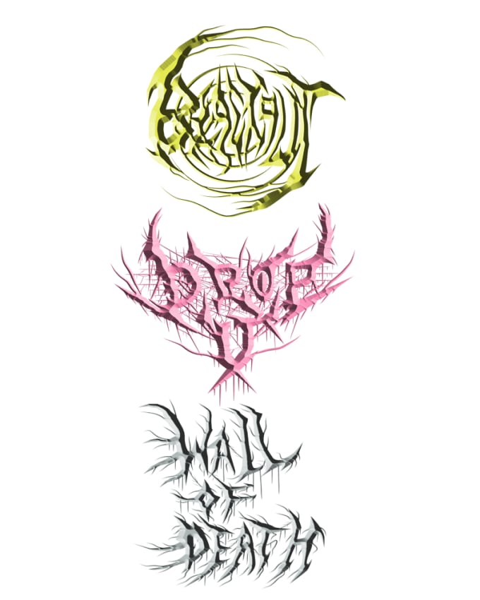 Gig Preview - Draw your slamming,brutal,deathmetal logo