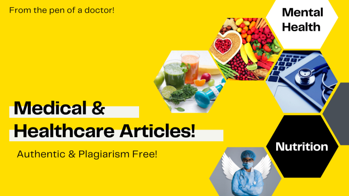 Gig Preview - Write SEO medical and health article for you as a doctor