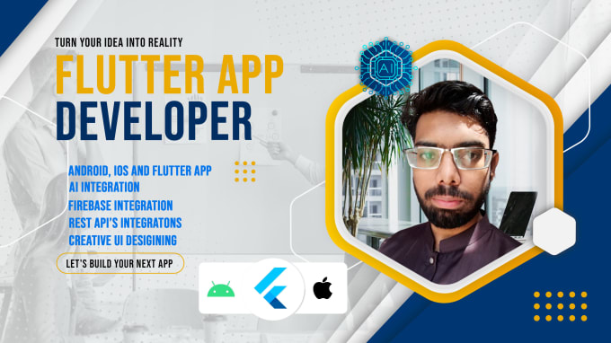 Gig Preview - Develop custom hybrid mobile app flutter