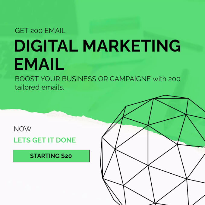 Gig Preview - Create 200 emails to grow of your business