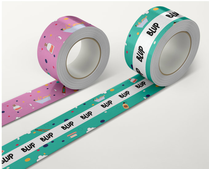 Gig Preview - Design a custom packaging duct tape, tape design