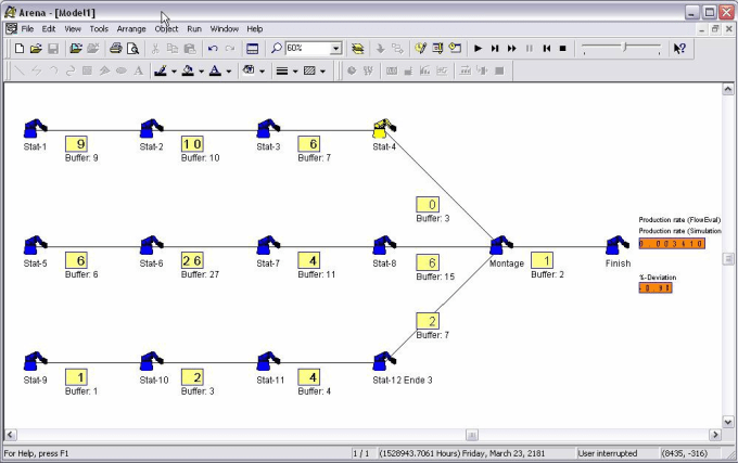 Gig Preview - Design, simulate and balance assembly line in arena software