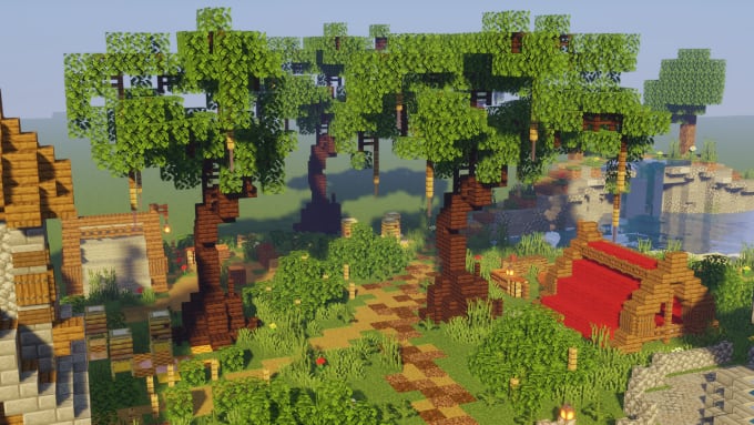 Gig Preview - Build custom minecraft tree design