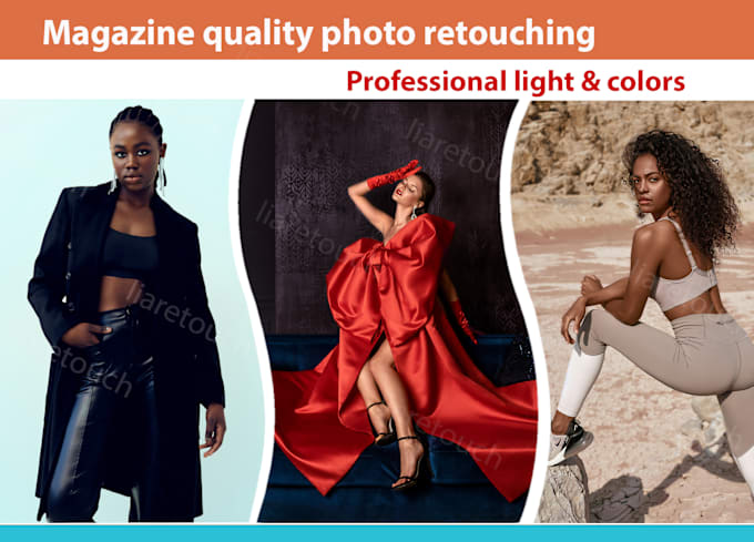 Gig Preview - Retouch fashion lookbook campaign photo, photo editing