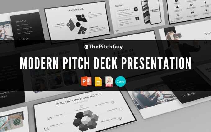 Gig Preview - Design investor pitch deck and powerpoint presentation