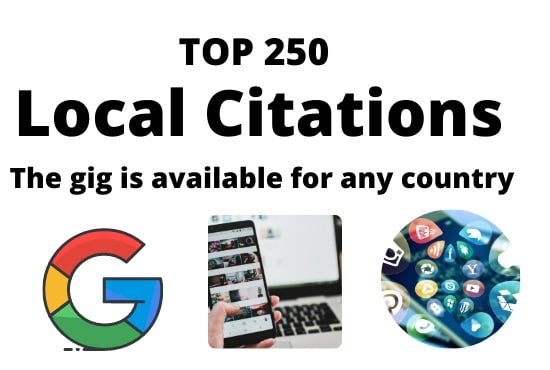 Gig Preview - Do live local citations and submissions to top 250 USA business directories