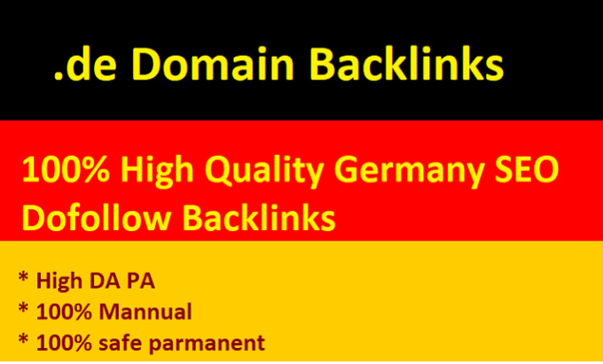 deutsche DA/PA Backlinks SEO 20 german backlinks and 20 german citations 