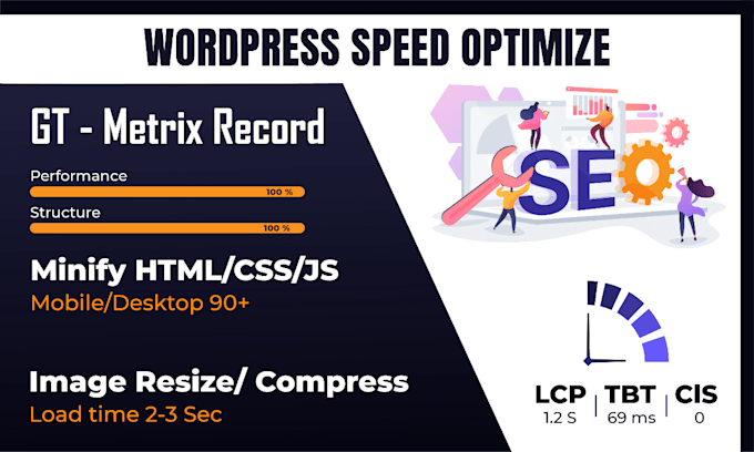 Bestseller - optimize super wordpress, fast load, speed test, web performance