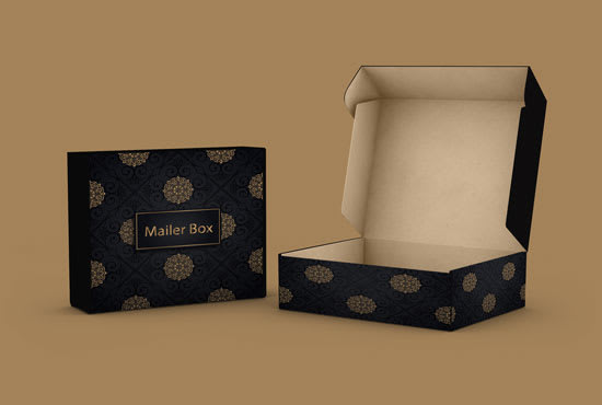 Gig Preview - Do subscription box design, mailer box, packaging box with 3d