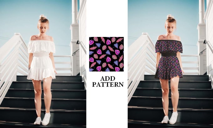 Bestseller - add patterns to clothing in photoshop