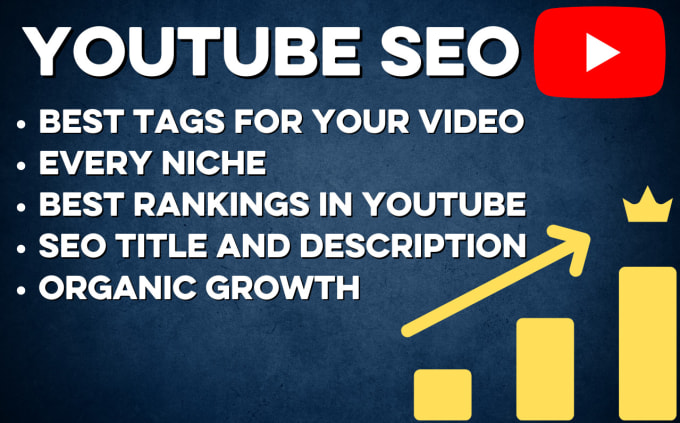 Gig Preview - Be your youtube SEO expert for any niche