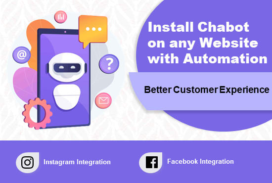 Gig Preview - Integrate tidio chatbot live chat with automation on website