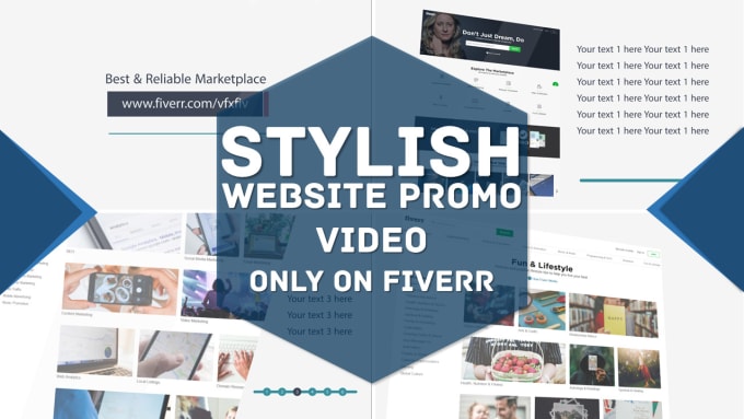 Gig Preview - Create amazing website preview promo video