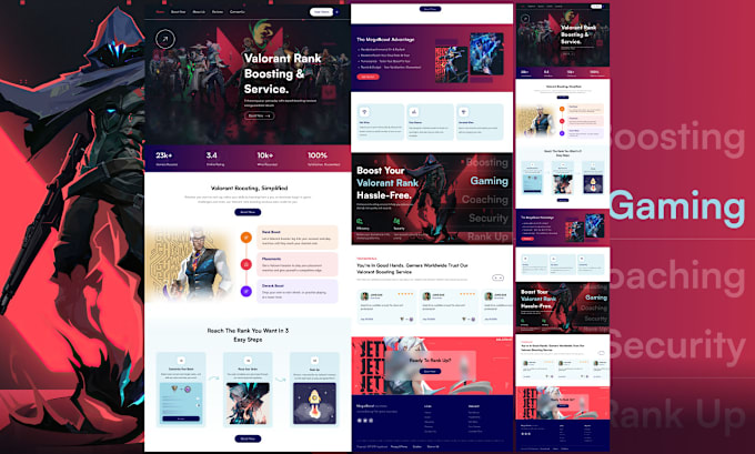 Bestseller - design redesign website UI UX mockup, homepage, landingpage in figma,xd