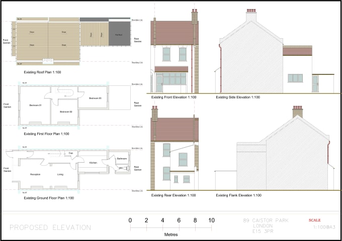 Gig Preview - Draw all architectural drawings of UK