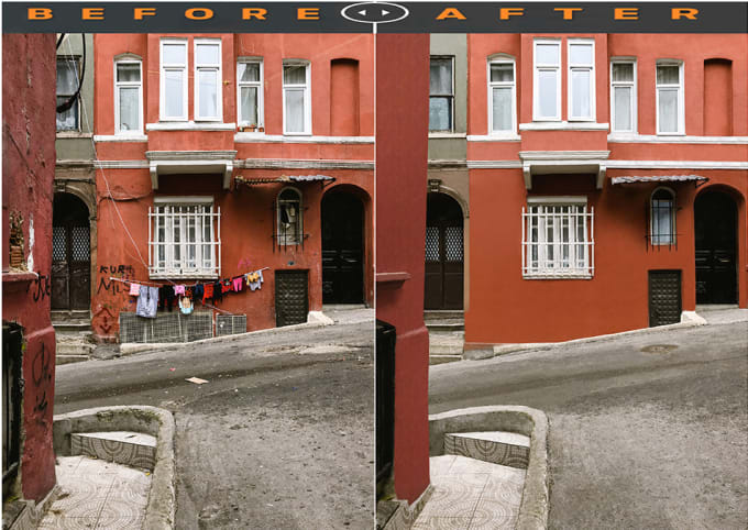 Gig Preview - Do real estate photo retouching, remove objects in photoshop