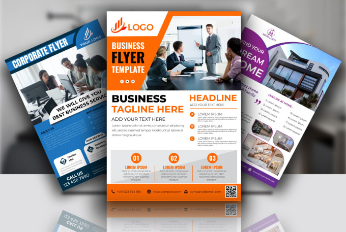 Gig Preview - Do professional corporate flyer or business flyer design