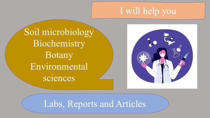 Gig Preview - Help you in microbiology and biochemistry