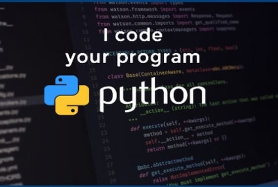 Bestseller - code your python program