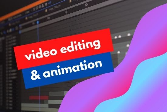 Bestseller - do top 10 basic video editing and animation in 24 hours