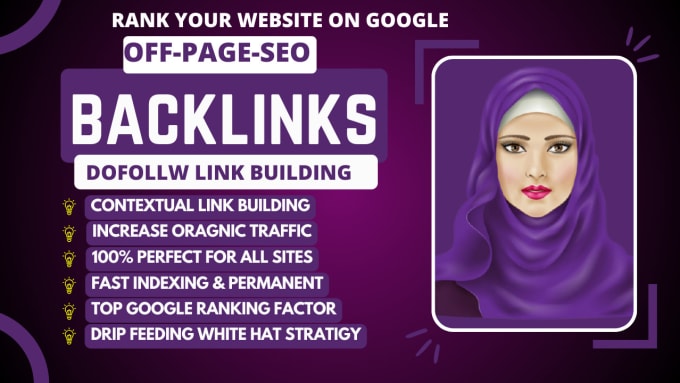 Gig Preview - Do link building high quality contextual dofollow seo backlinks for your website