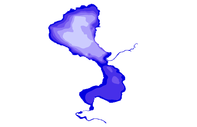 Gig Preview - Create bathymetric maps for any lakes in word