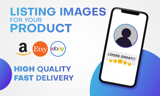 Gig Preview - Do listing images for your products