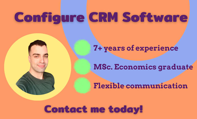 Gig Preview - Configure CRM software and project management tools