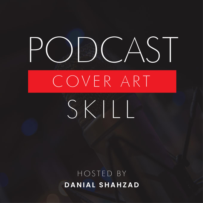 Gig Preview - Design professional podcast artwork, podcast cover and logo design