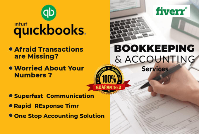 Gig Preview - Bookkeeper, accountant for clean up in quickbooks online