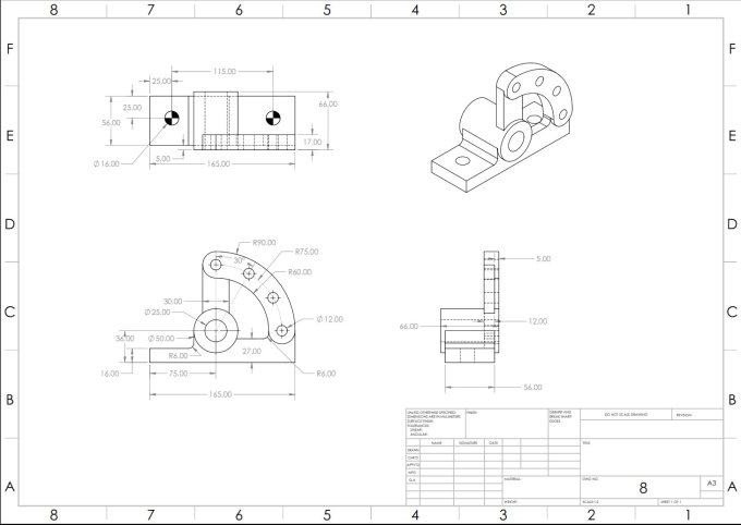 Gig Preview - Do your all autocad 2d and 3d modeling drawings