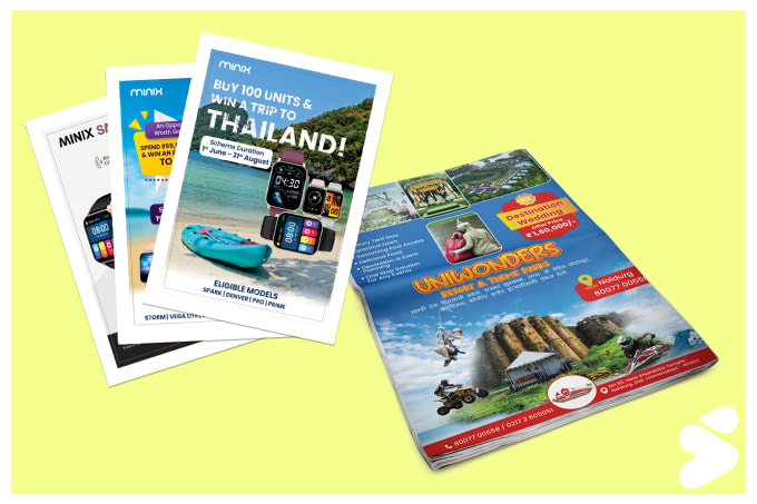 Gig Preview - Create professional leaflet, brochure, newspaper ads design