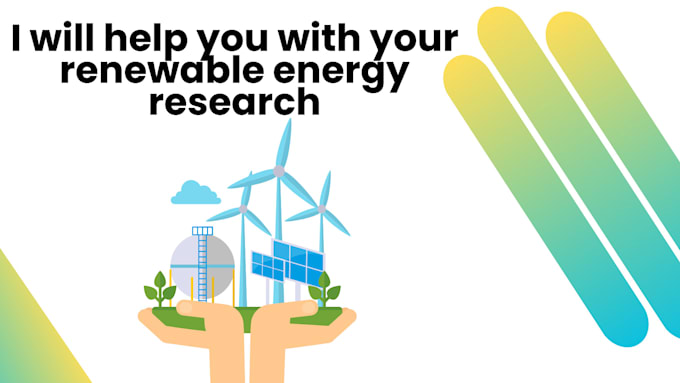 Gig Preview - Help with your renewable energy research