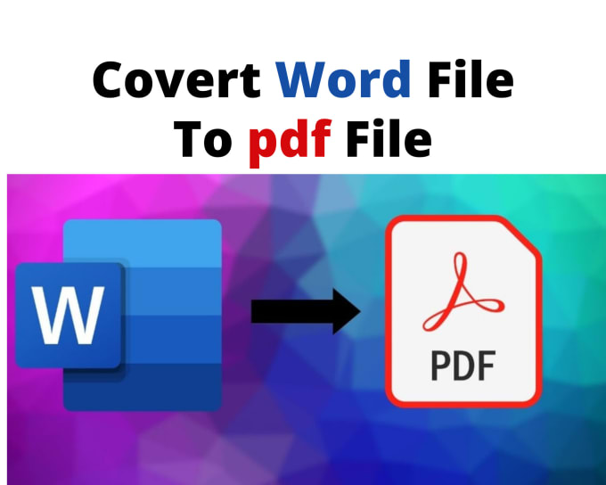 Gig Preview - Convert word to pdf