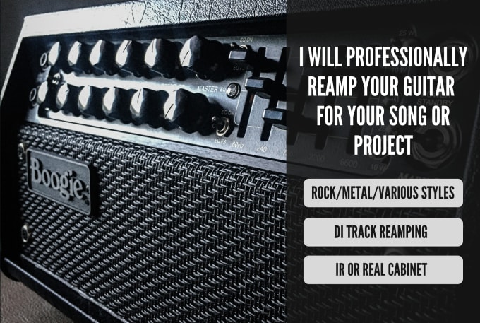 Gig Preview - Professionally reamp your guitar through a real tube amp