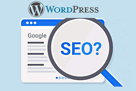 Gig Preview - Do wordpress seo optimization