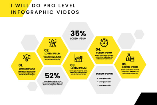 Gig Preview - Do pro level infographic videos